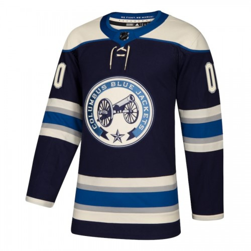 Men's Columbus Blue Jackets adidas Navy Authentic Alternate Custom Jersey-Pro Kit Vault | Brand New 26/27 Sports Jerseys
